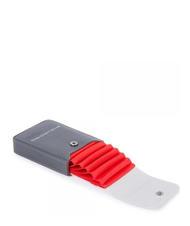 PIQUADRO URBAN Portacard in pelle grigio - Portafogli Uomo - 2