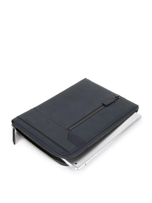 KOBE Custodia porta tablet in pelle blu - Borse Donna