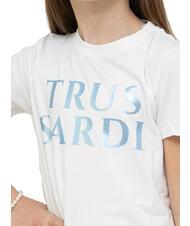 TRUSSARDI LIMEO Set t-shirt e bermuda in cotone whit/azure - Tute bambini - 3