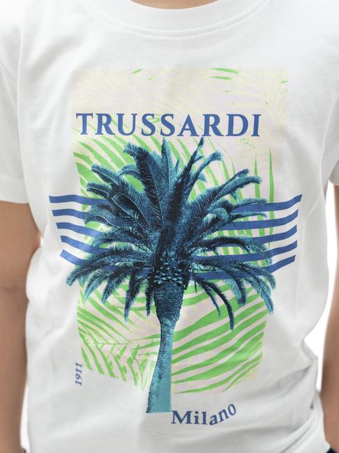 MARIS Set t-shirt e bermuda in cotone white/ind. - Tute bambini