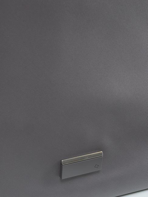 BE-HER Cartella shopping lavoro da donna, porta pc 14.1" iron grey - Cartelle Lavoro