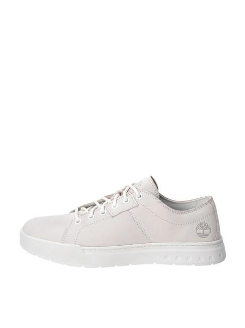 MAPLE GROVE  Sneakers in pelle white nubuck - Scarpe Uomo