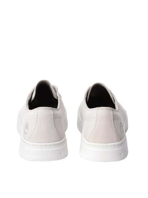 MAPLE GROVE  Sneakers in pelle white nubuck - Scarpe Uomo