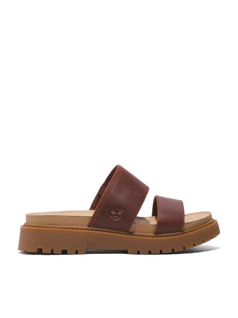 CLAIREMONT WAY Sandali dark red full grain - Scarpe Donna