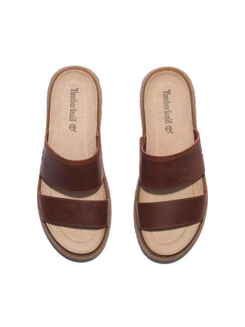 CLAIREMONT WAY Sandali dark red full grain - Scarpe Donna