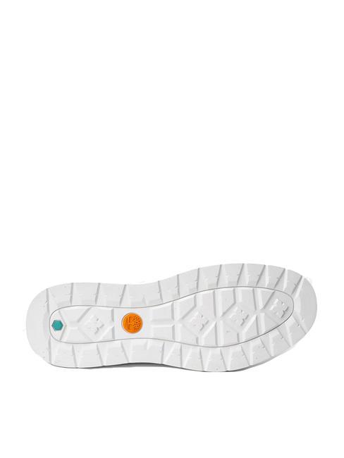 MAPLE GROVE  Sneakers in pelle white nubuck - Scarpe Uomo