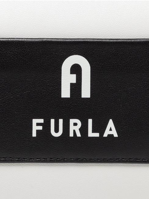 IRIS Borsa camera case a tracolla talco/nero - Borse Donna