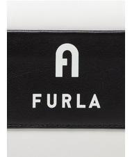 FURLA IRIS Borsa camera case a tracolla talco/nero - Borse Donna - 5