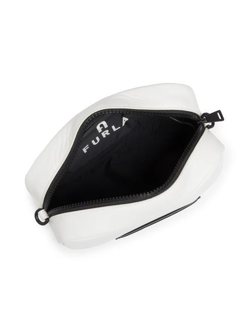 IRIS Borsa camera case a tracolla talco/nero - Borse Donna