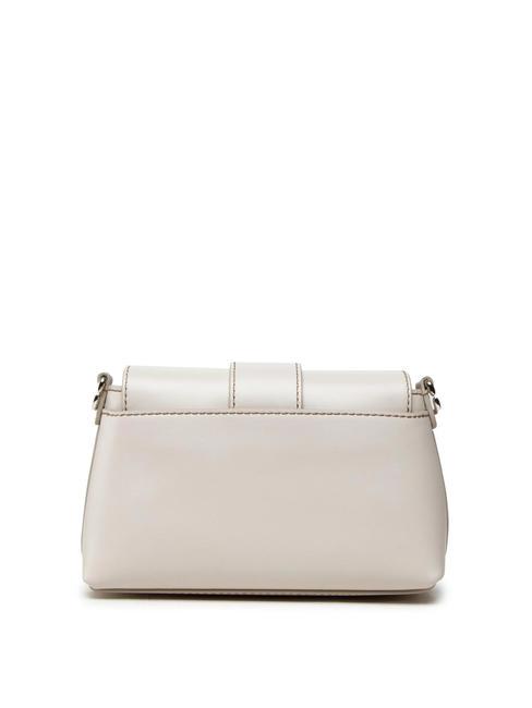 CHARLOTTE Borsa mini in pelle a tracolla perla - Borse Donna