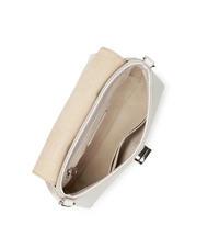FURLA CHARLOTTE Borsa mini in pelle a tracolla perla - Borse Donna - 6