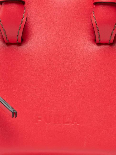 MIASTELLA Borsa a mano in pelle con tracolla flame - Borse Donna