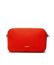 FURLA PRIMULA Borsetta a tracolla, in pelle  tangerine - Borse Donna - 4