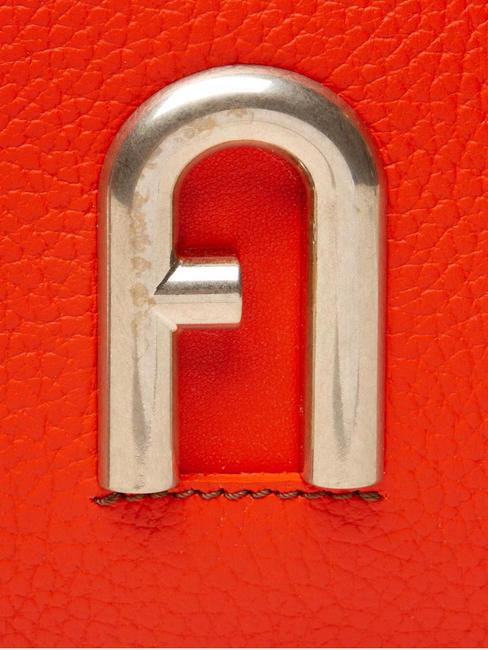 PRIMULA Borsetta a tracolla, in pelle  tangerine - Borse Donna