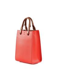 FURLA VARSITY STYLE Borsa verticale in pelle con tracolla spritz+greige - Borse Donna - 3