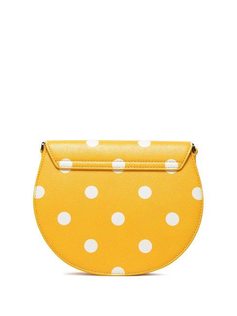 METROPOLIS Borsa mini in pelle stampata toni polline+nero - Borse Donna