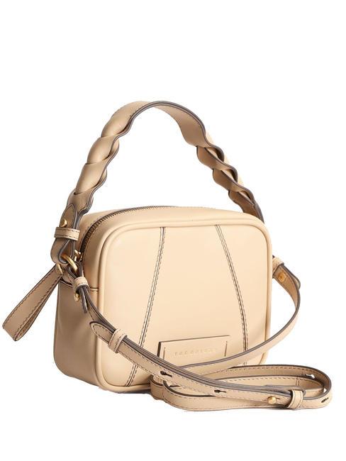 BRIGIDA  Mini Bag a mano, con tracolla naturale abb. oro - Borse Donna