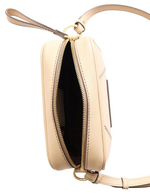 BRIGIDA  Mini Bag a mano, con tracolla naturale abb. oro - Borse Donna