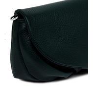 GIANNI CHIARINI ADELE Pochette in pelle tracolla metallo deep green - Borse Donna - 3