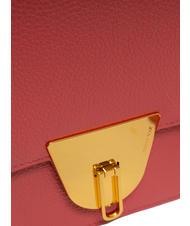 COCCINELLE NICO Borsa a tracolla piccola in pelle cranberry - Borse Donna - 5