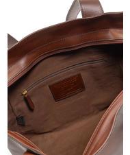 THE BRIDGE CARLOTTA Borsa shopping a spalla in pelle MARRONE - Borse Donna - 4