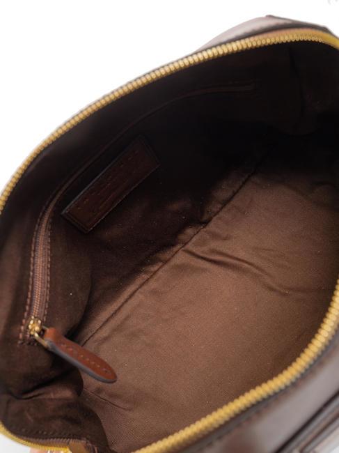 CECILIA Borsa bauletto in pelle con tracolla MARRONE - Borse Donna