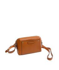 THE BRIDGE CECILIA Borsa camera case in pelle a tracolla cognac/oro - Borse Donna - 2