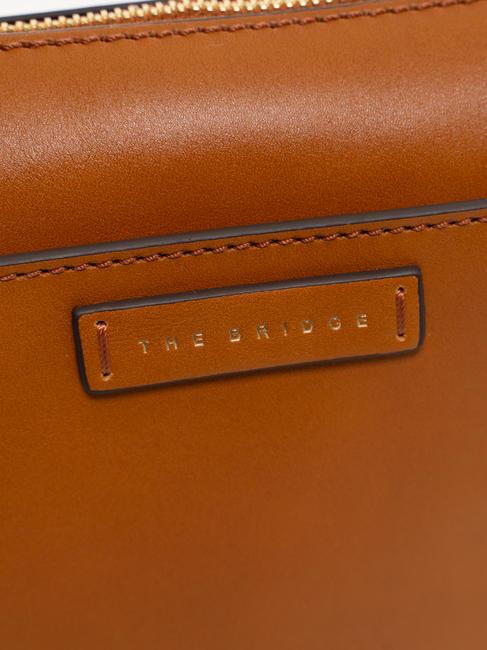 CECILIA Borsa camera case in pelle a tracolla cognac/oro - Borse Donna