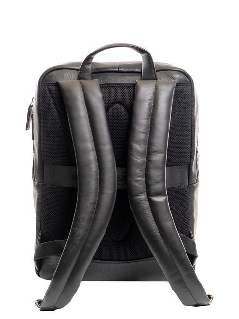 SQUARED Zaino in pelle porta pc 15" black - Zaini da lavoro porta PC