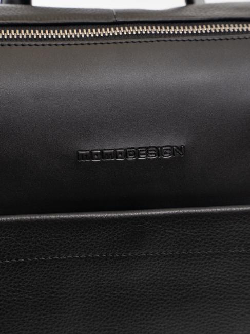 SQUARED Zaino in pelle porta pc 15" black - Zaini da lavoro porta PC