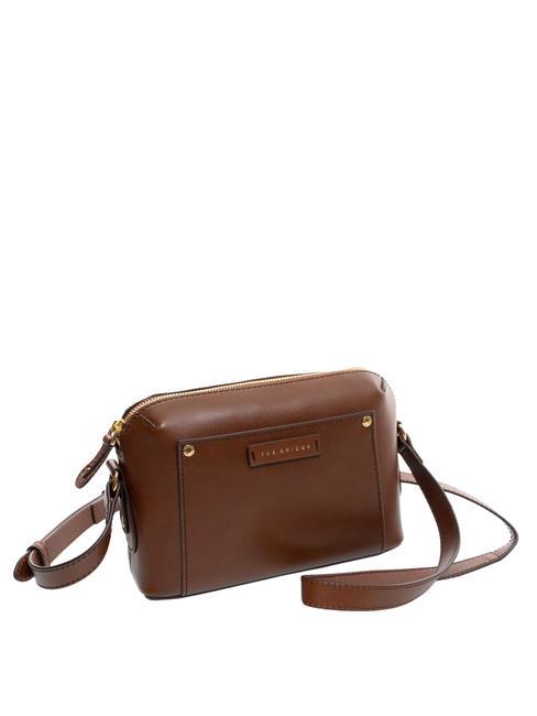 CECILIA Borsa camera case in pelle a tracolla MARRONE - Borse Donna