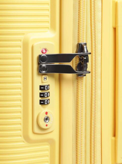 FORZA Trolley medio espandibile yellow - Trolley Rigidi