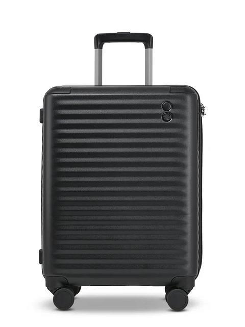 CELESTRA BLX Set 3 trolley:cabin, medio e grande espandibili con sistema bloccante black - Set Trolley