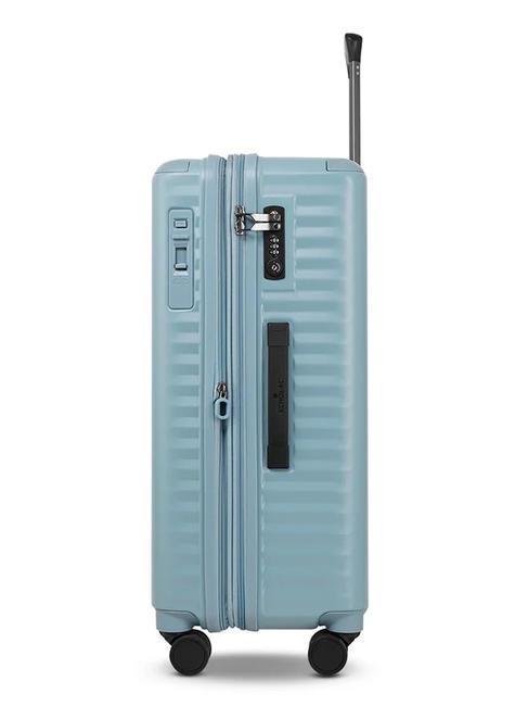 CELESTRA BLX Set 3 trolley:cabin, medio e grande espandibili con sistema bloccante slate blue - Set Trolley