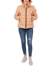 DEKKER NISTON NY Piumino corto con cappuccio marrone bombay - Piumini Donna - 4