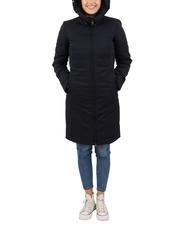 DEKKER MEHTA SE Cappotto stretch con cappuccio nero - Piumini Donna - 4