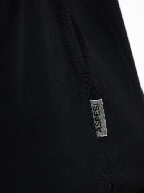 BASIC FLOCK T-shirt in cotone con logo black - T-shirt Uomo