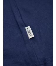 ASPESI BASIC FLOCK T-shirt in cotone con logo navy - T-shirt Uomo - 4