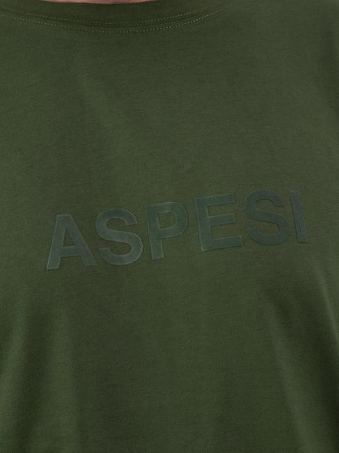 BASIC FLOCK T-shirt in cotone con logo military - T-shirt Uomo