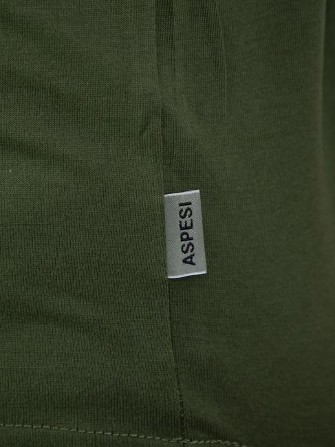 BASIC FLOCK T-shirt in cotone con logo military - T-shirt Uomo