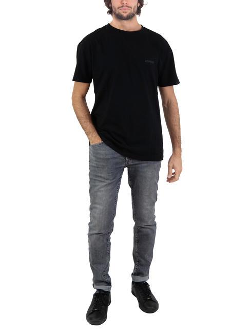 BASIC T-shirt in cotone con logo black - T-shirt Uomo
