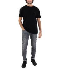 ASPESI BASIC T-shirt in cotone con logo black - T-shirt Uomo - 5