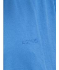 ASPESI BASIC T-shirt in cotone con logo light blue - T-shirt Uomo - 3