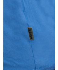 ASPESI BASIC T-shirt in cotone con logo light blue - T-shirt Uomo - 4
