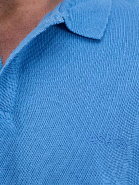 BASIC Polo stretch manica corta light blue - Polo Uomo