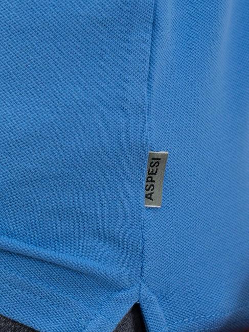 BASIC Polo stretch manica corta light blue - Polo Uomo