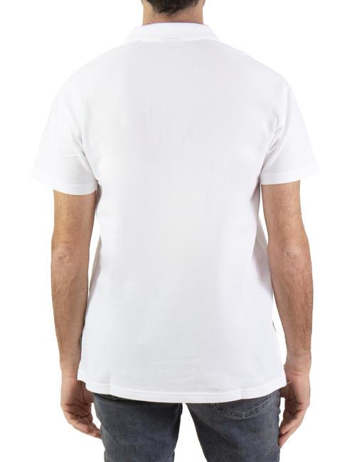 BASIC Polo stretch manica corta white - Polo Uomo