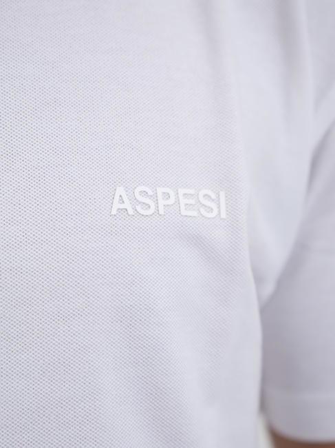 BASIC Polo stretch manica corta white - Polo Uomo