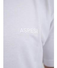 ASPESI BASIC Polo stretch manica corta white - Polo Uomo - 3