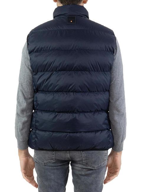 PORPOISE NY Gilet imbottito blu grafite - Giacche smanicate Uomo